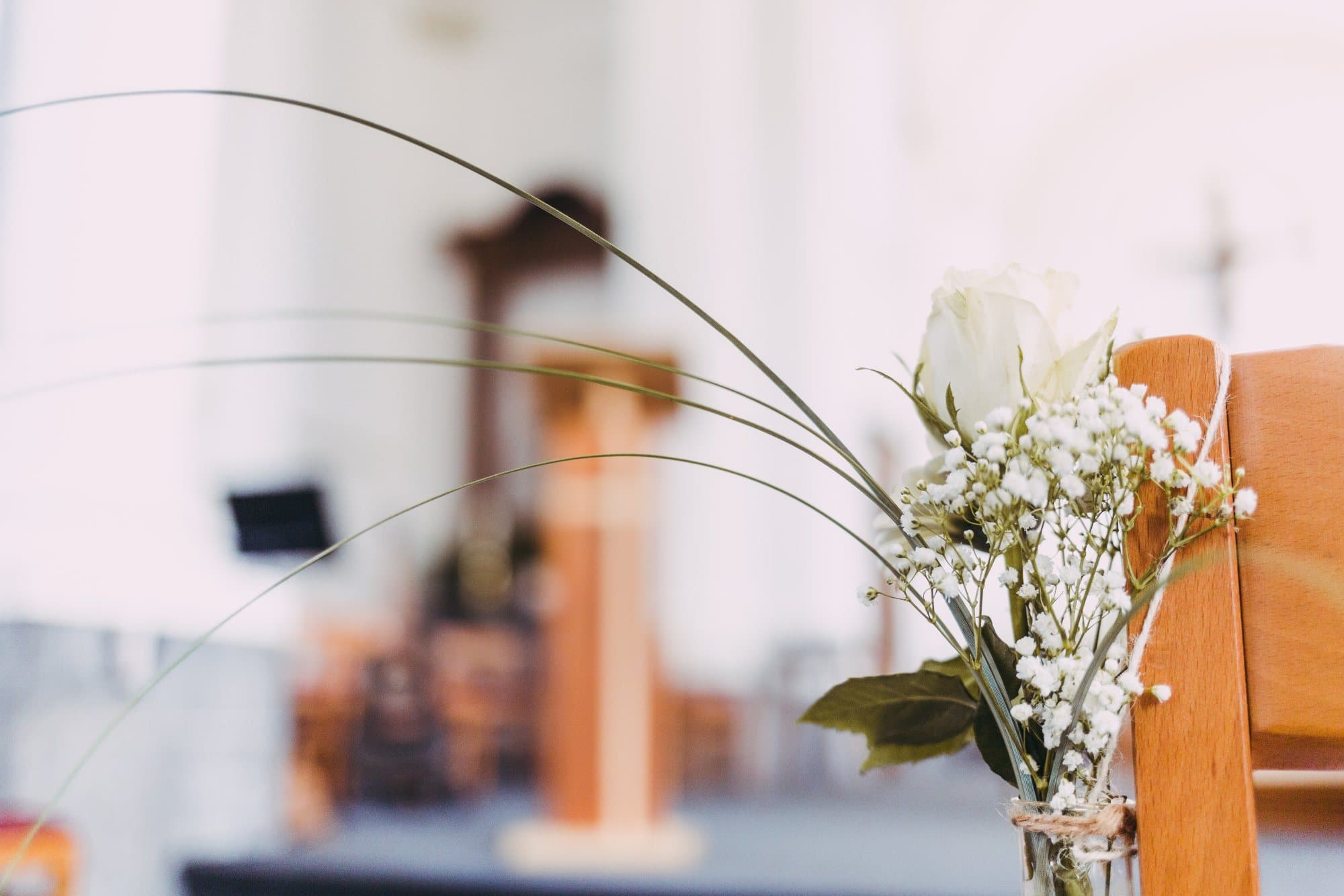 décoration florale église
